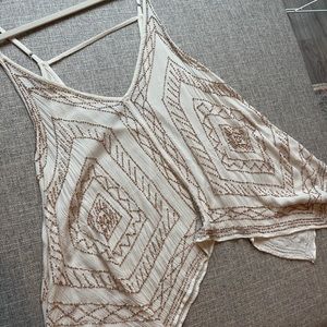 Free people beaded top
